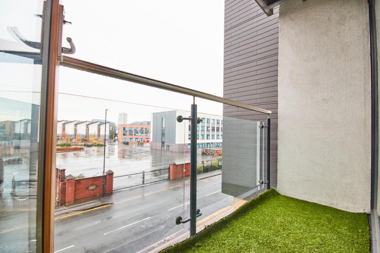 Deluxe City Centre Apt Balcony View& Free Parking! Apartment Leeds  Exterior foto